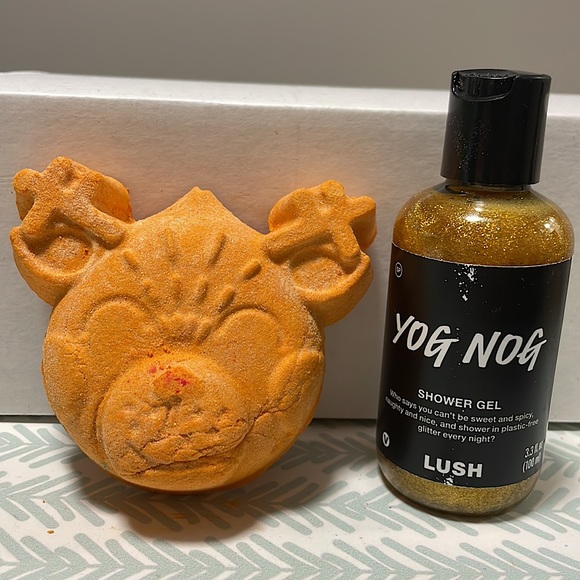 Lush Bath & Body Lush Bundle Limited Edition Yog Nog Shower Gel